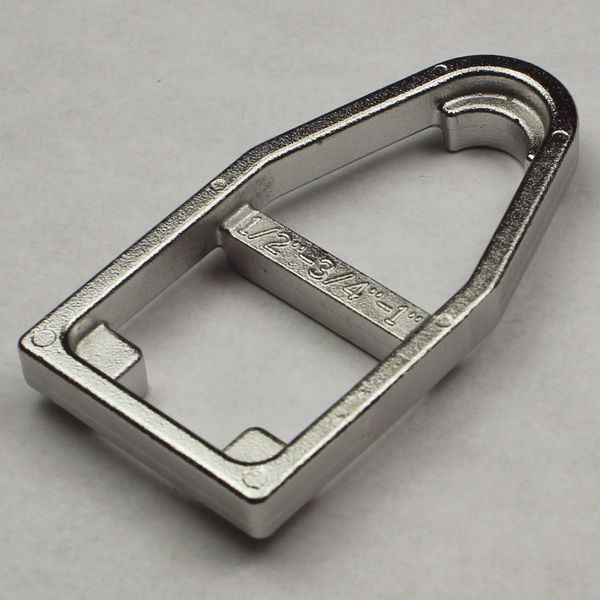 Clamp Back Spacer, 1/2 to 1 in., 316 SS