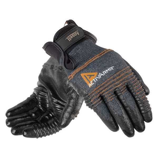 Cut Resistant Coated Gloves, A2 Cut Level, Nitrile, XL, 1 PR