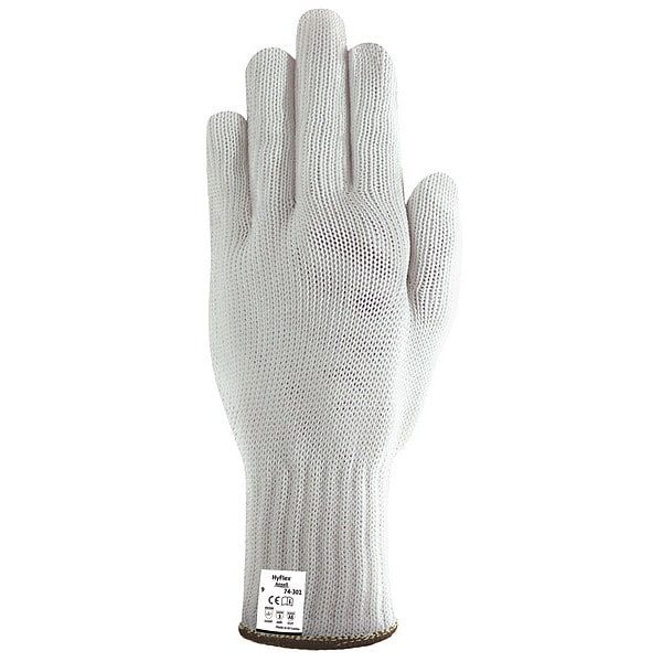 Cut Resistant Gloves, A8 Cut Level, Uncoated, M, 1 PR