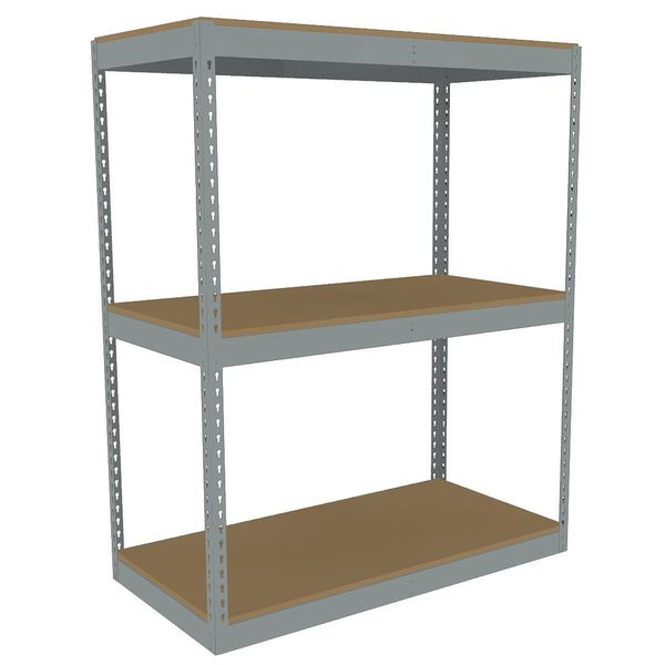 Boltless Shelving Unit, 24-5/8