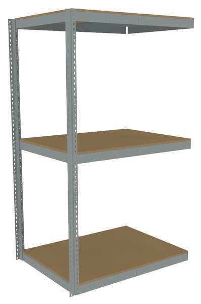 Boltless Shelving Add-On, 48x36, 3 Shelf