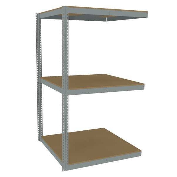 Boltless Shelving Add-On, 48x48, 3 Shelf