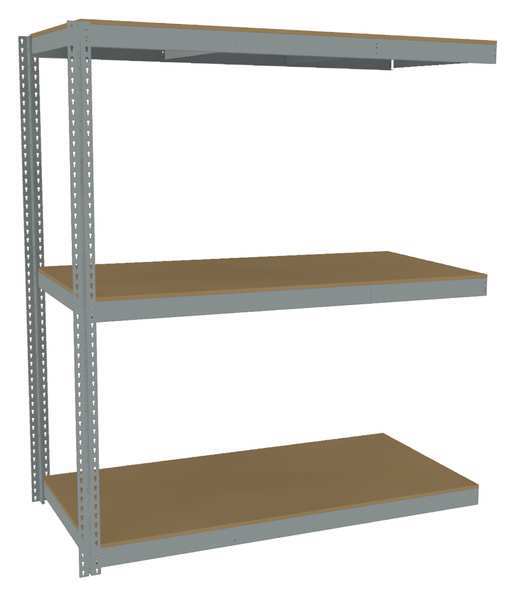 Boltless Shelving Add-On, 72x36, 3 Shelf