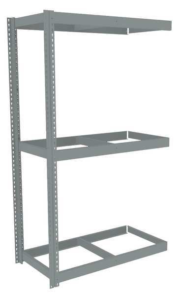 Boltless Shelving Add-On, 48x24, 3 Shelf