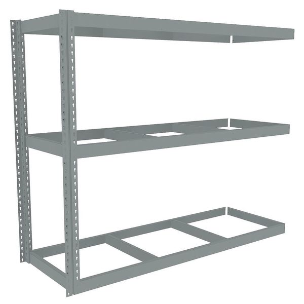 Boltless Shelving Add-On, 72x24, 3 Shelf