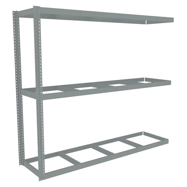 Boltless Shelving Add-On, 96x24, 3 Shelf