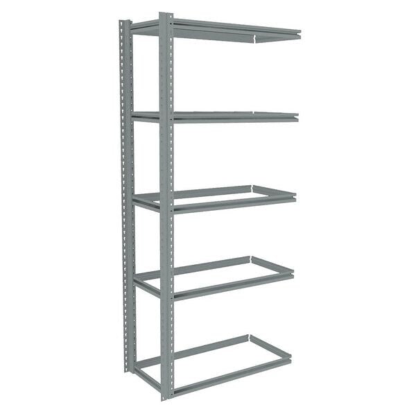 Boltless Shelving Add-On, 36x18, 5 Shelf