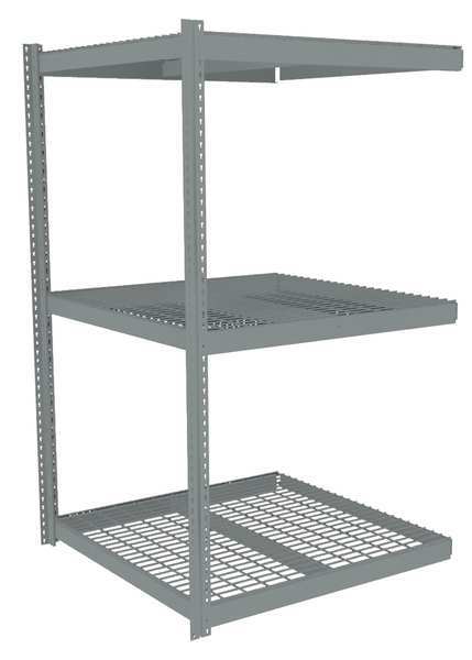 Boltless Shelving Add-On, 48x48, 3 Shelf