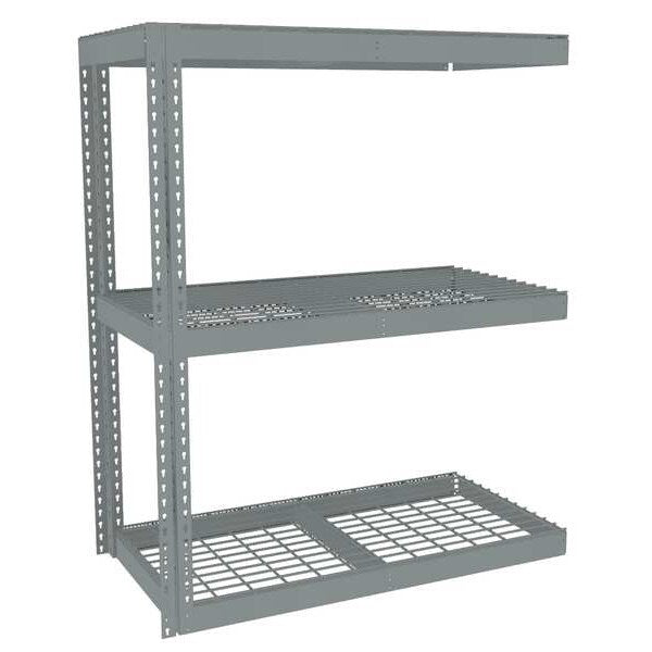 Boltless Shelving Add-On, 48x24, 3 Shelf