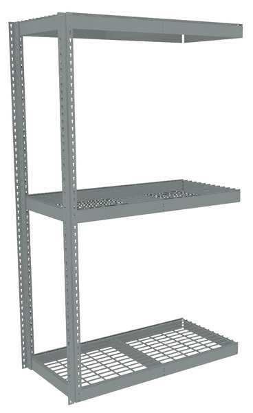 Boltless Shelving Add-On, 48x24, 3 Shelf