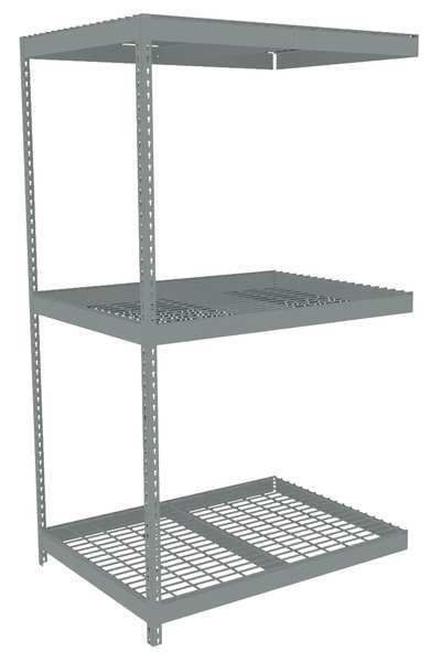 Boltless Shelving Add-On, 48x36, 3 Shelf