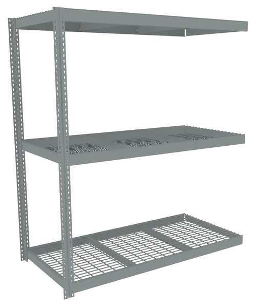 Boltless Shelving Add-On, 72x36, 3 Shelf
