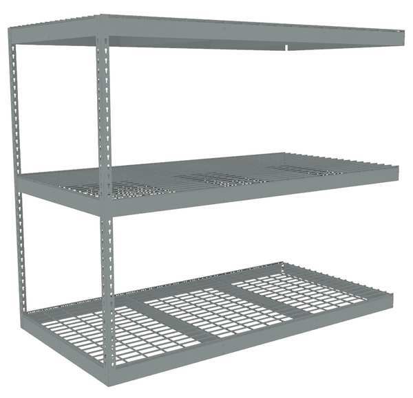 Boltless Shelving Add-On, 72x36, 3 Shelf