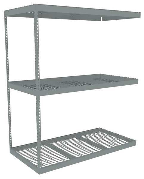 Boltless Shelving Add-On, 72x36, 3 Shelf