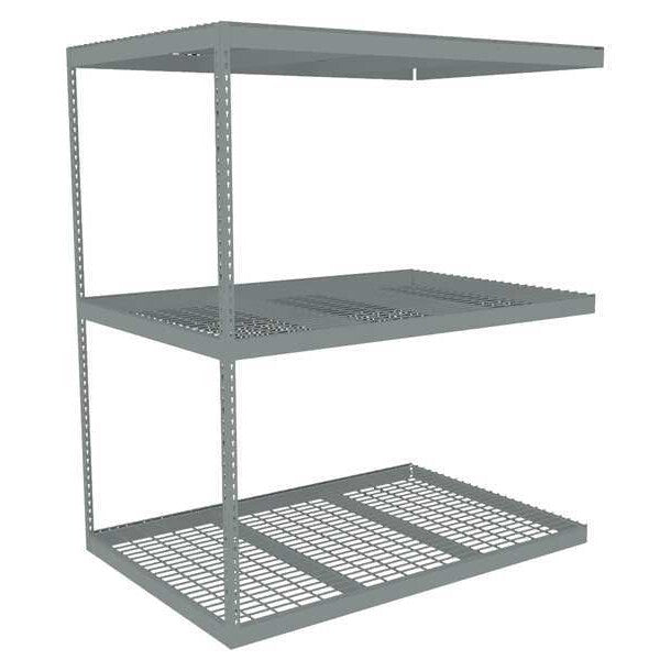 Boltless Shelving Add-On, 72x48, 3 Shelf