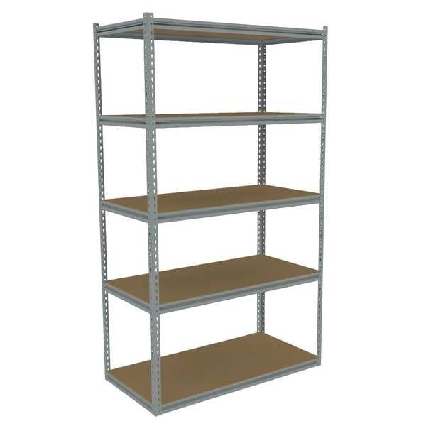 Boltless Shelving Unit, 24-5/8