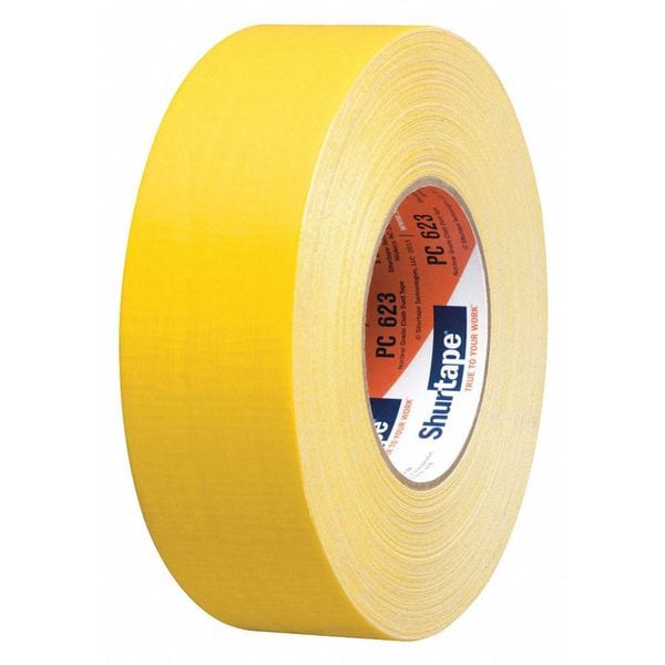 Duct Tape, 11.5 mil, Yellow, PK24