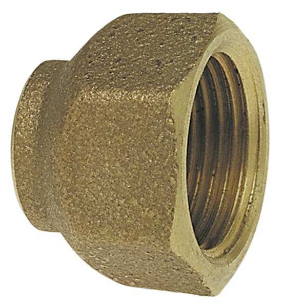 Tube Nut, 45 deg., Cast Bronze, Flare, 1 In.