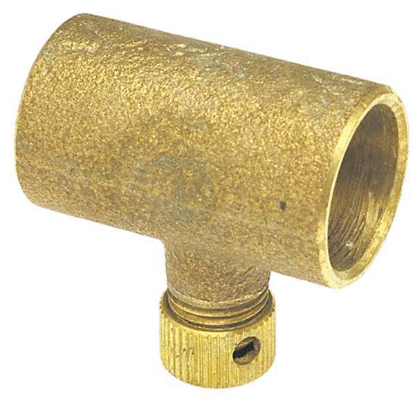 Drain Coupling, Cast Bronze, C x C, 3/4 In