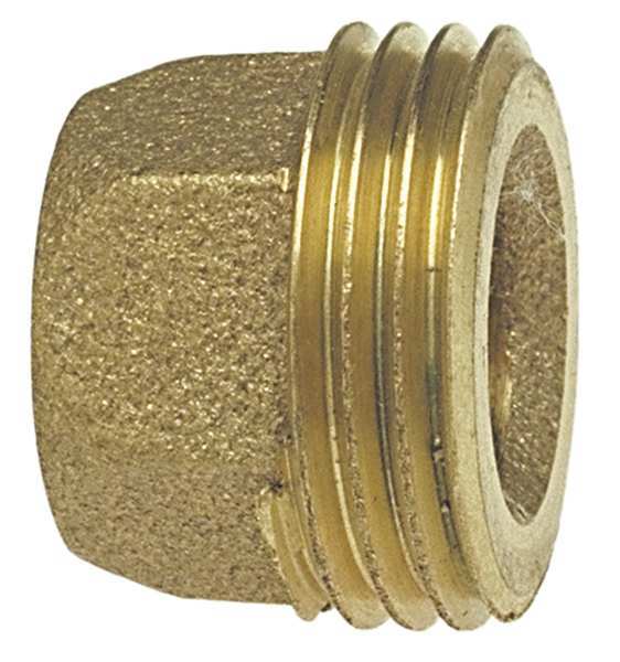 Hose Adaptr, Cast Bronze, C x Hose, 1/2 In