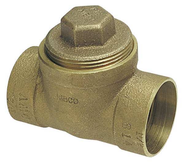 DWV Test Tee, Cast Brnze, 2 x 2 In, 2-1/8