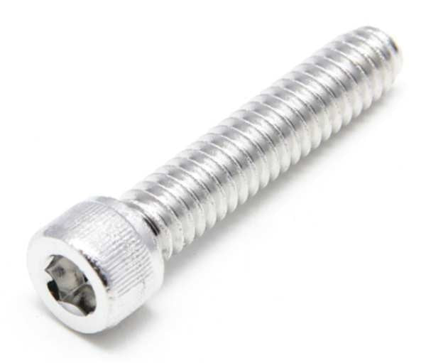 #10-32 Socket Head Cap Screw, Plain 316 Stainless Steel, 7/8 in Length, 25 PK