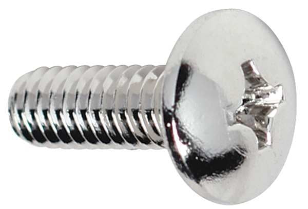#10-32 x 1/2 in Phillips Truss Machine Screw, NL-19 18-8 Stainless Steel, 100 PK