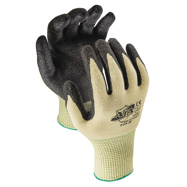 Cut Resistant Coated Gloves, A4 Cut Level, S, 1 PR
