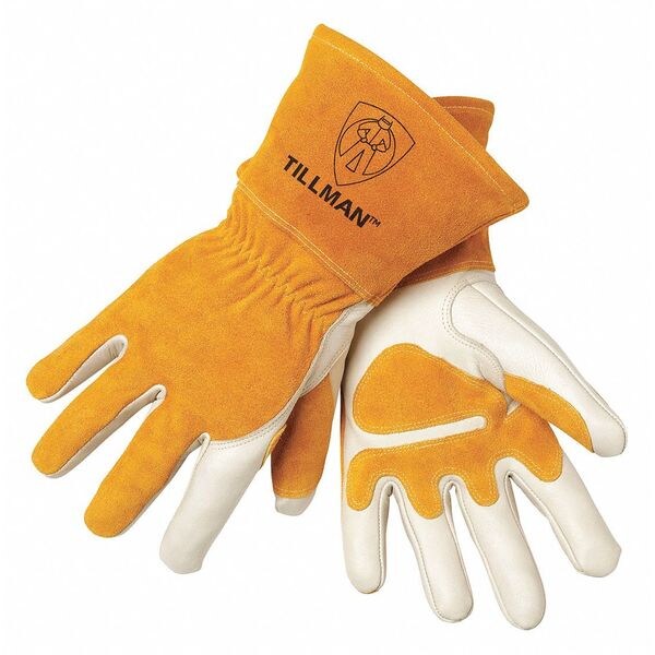 MIG Welding Gloves, Cowhide Palm, S, PR