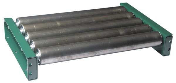 Roller Conveyor, 10 ft. L, 51BF