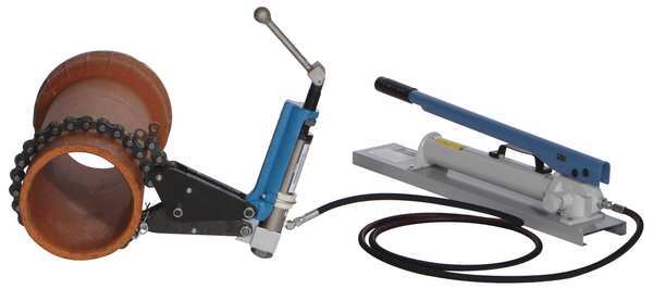 Hydraulic Pipe Cutter, 2 to 12 in Cap