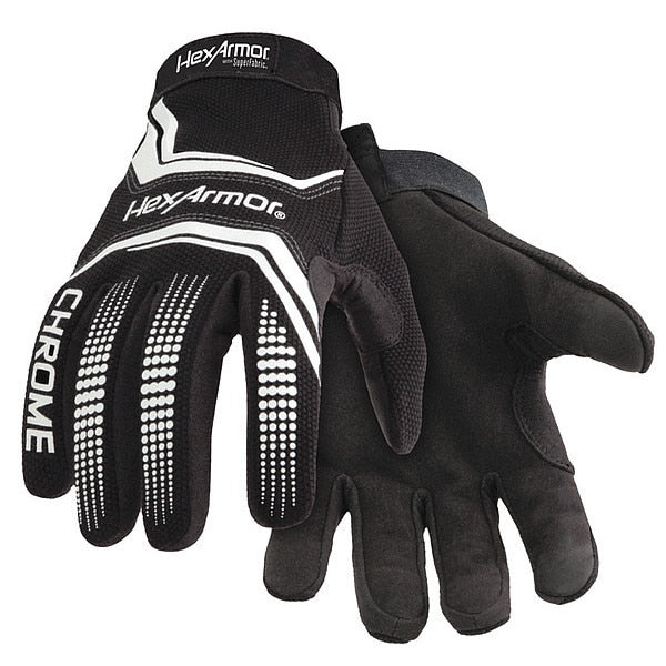 Cut Resistant Gloves, A8 Cut Level, Uncoated, 2XL, 1 PR