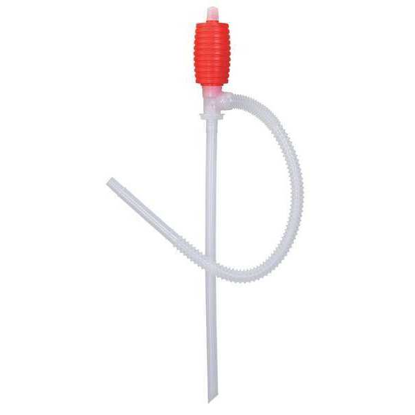 Hand Operated Drum Pump, Siphon, 5 gal For Container, 2 gpm 120 strokes Max. Flow Rate, Polyethylene