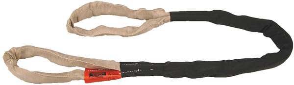Roundsling, Eye & Eye, 19 ft L, 8400 lb Cap