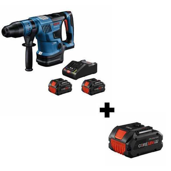 Cordless Rotary Hammer Kit, Battery 18V