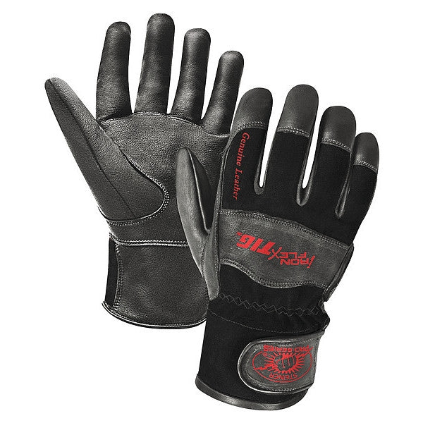 TIG Welding Gloves, Kidskin Palm, L, PR