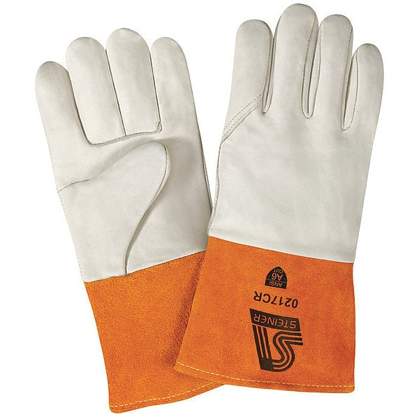 MIG Welding Gloves, Cowhide Palm, XL, PR