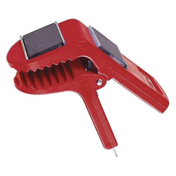 Paint Can Clip, Red, Plastic, 2in. L
