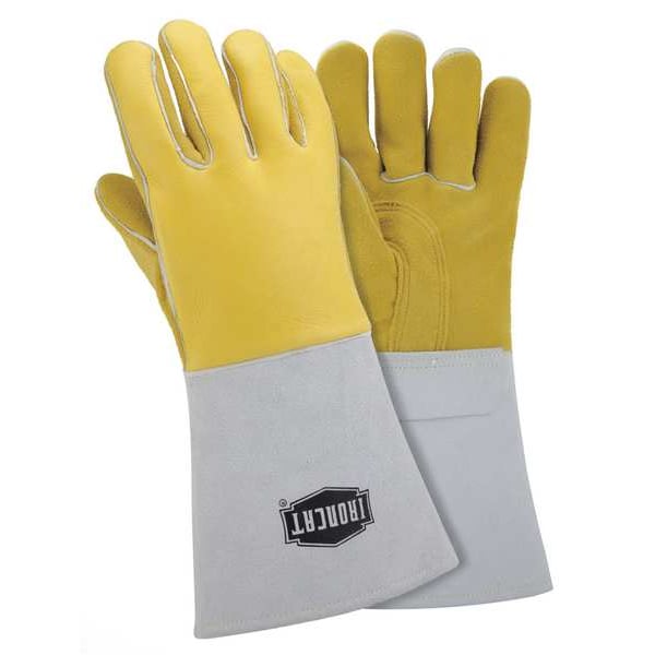 Stick Welding Gloves, Elkskin Palm, XL, PR