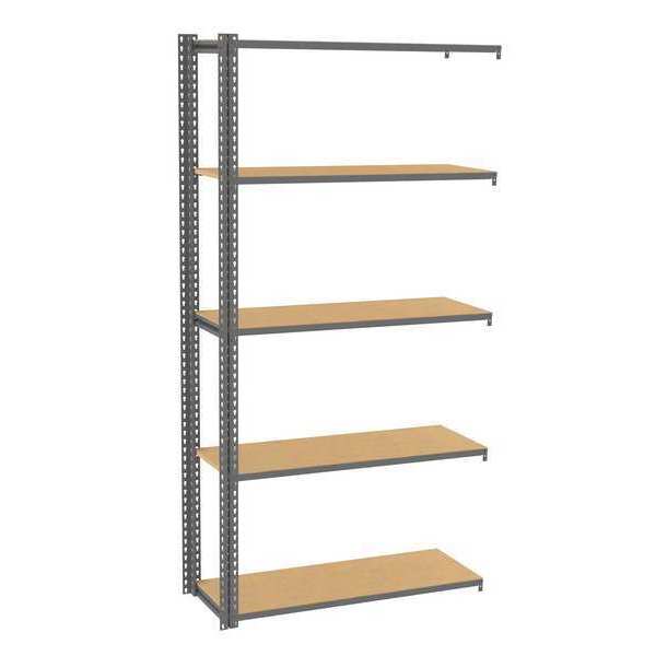 Boltless Shelving Add-On, 48inx18inx96in