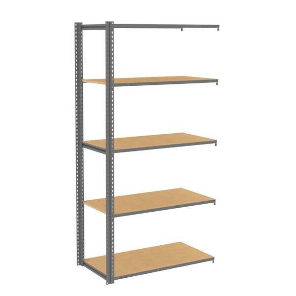 Boltless Shelving Add-On, 48inx24inx96in