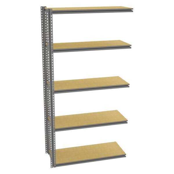 Boltless Shelving Add-On, 48inx18inx96in