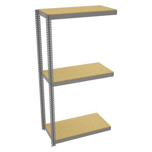 Boltless Shelving Add-On, 48inx24inx96in