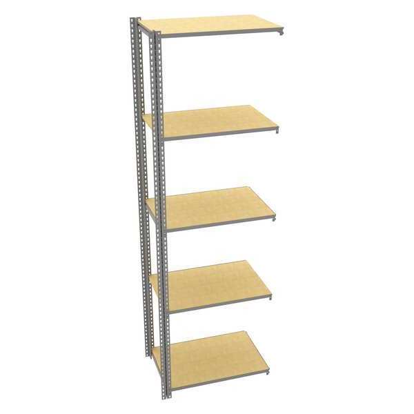Boltless Shelving Add-On, 36inx24inx120in