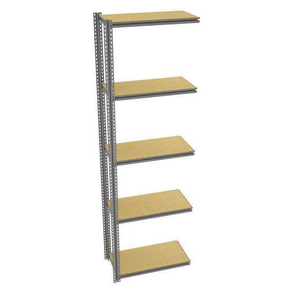 Boltless Shelving Add-On, 36inx18inx120in