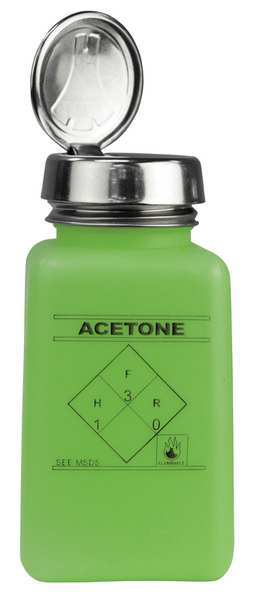 Bottle, One-Touch Pump, 6 oz, Green