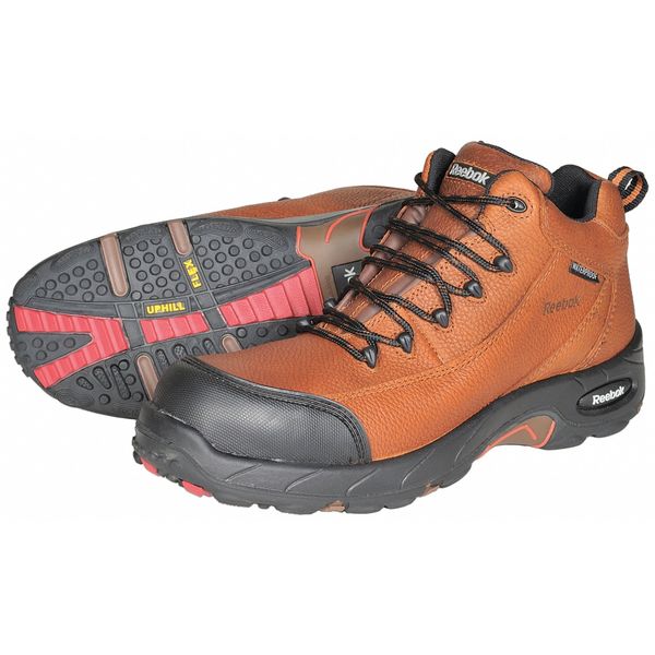 Hiker Boots, 4In, Comp, Brw, 8-1/2M, PR