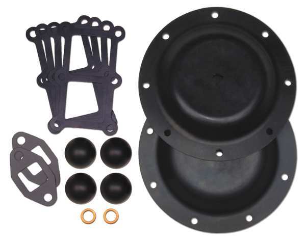 Repair Kit, Buna, Fluid, For 1-1/2 In Pump