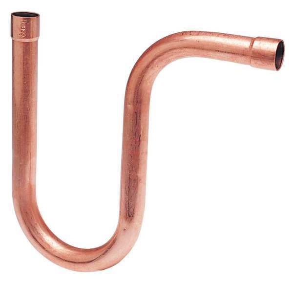Trap, Wrot Copper, C x C, 1-1/2 x 1-1/2 In