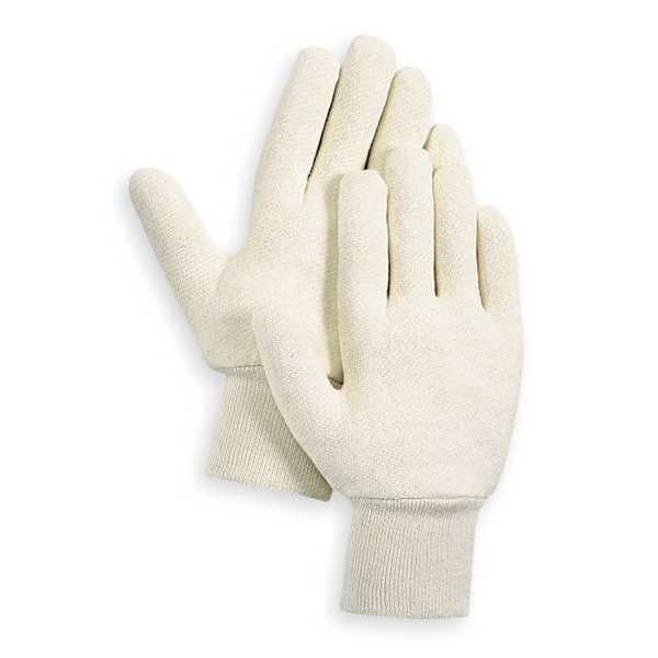 Jersey Gloves, Cotton, S, White, PR